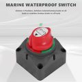 3 Position Disconnect Isolator Master Switch, 12-60V Battery Power Cut Off Kill Switch, Fit for Car/Vehicle/RV/Boat/Marine, 200/1250 Amps Waterproof. 