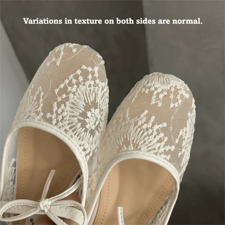 1%20Pair%20Elegant%20Slip%20On%20Design%20Lace%20Mary%20Jane%20Shoes%20Soft%20Sole%20Comfort%20Fit%20Slip%20On%20Shoes%20Breathable%20Dress%20Flats%20for%20Women%20-%20Image%203