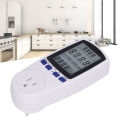 Power Meter Plug, 15A 120V Power Meter Plug Energy Monitor Overload Protection with Backlight for Home. 