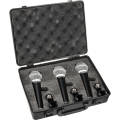 Samson R21 Dynamic Vocal Microphone - 3-Pack with Case. 