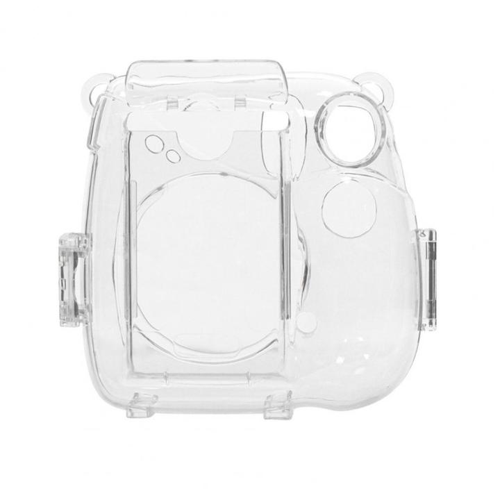 New%20Camera%20Case%20For%20Instax%20Mini%207%20Photo%20Bag%20Transparent%20Storage%20Crystal%20Strap%20Rope%20Sticker%20Three-Piece%20Set%20-%20Image%202
