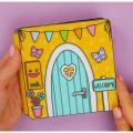 LeiyanLuxury New specials Viral QUITE BOOK Duck House paper doll Kids Educational Toys. 