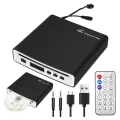 External Universal Car CD Player Vehicle CD Player,Portable CD Player for Car/TV/Laptop with USB or Type-C Port AUX Port Easy to Use. 