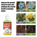 【ZOSR】Fertilizer Enhancer Blend 50ml Root Enhancer Supplement Promotes Rooting Fast Growing Garden Supplies for Flower Plant Sapling Fruit Tree. 