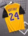 Lakers Basketball T-shirt Short Sleeve Sportswear Number 24. 