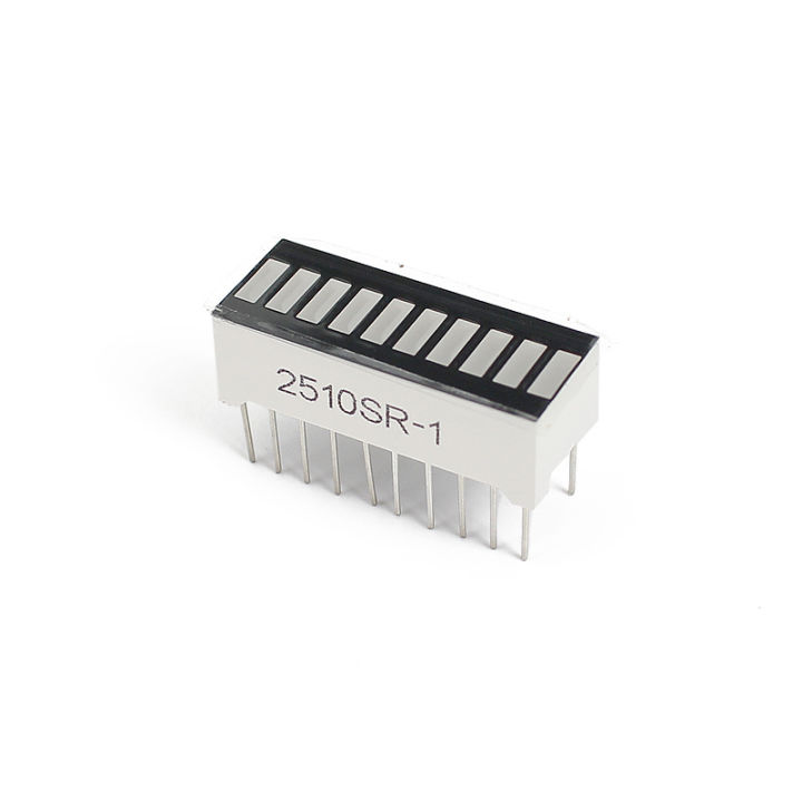 Compact Bar Graph Module Led Array 10pcs Led Display Module 10 Segment Bar Graph Ultra Bright Red Green ...