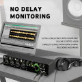 4 Channel Professional 24bit 192kHz 4 in 4 Out Audio Interface (Sound Card). 