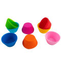 4Pcs Silicone Cake Cup Liner Baking Cup Mold Muffin Round Cakecup Cake Tool. 