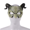 Devil Masks Horns Scary Horror Hornghost Ram Half Party Props Costume Face Cosplaycostumes Men Horrible Eye Masqueradecreepy. 