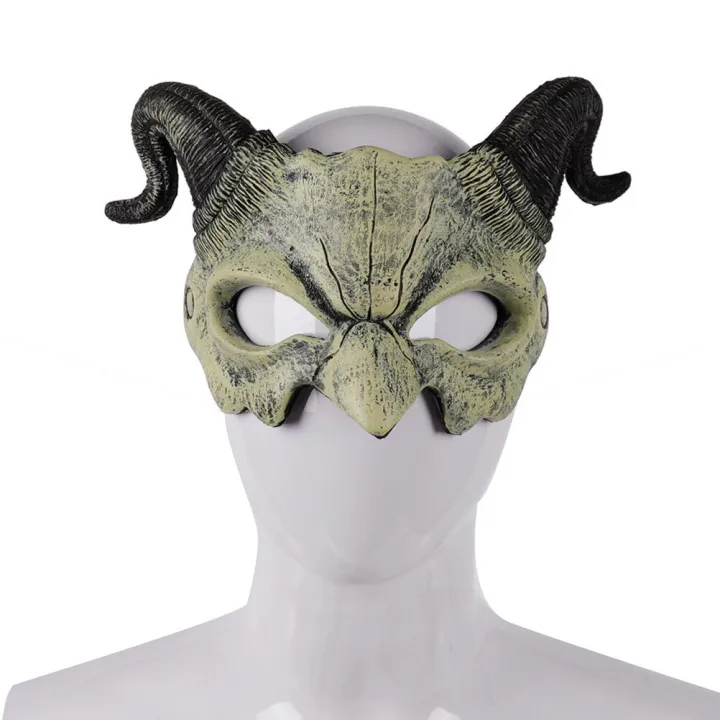 Devil%20Masks%20Horns%20Scary%20Horror%20Hornghost%20Ram%20Half%20Party%20Props%20Costume%20Face%20Cosplaycostumes%20Men%20Horrible%20Eye%20Masqueradecreepy%20-%20Image%202