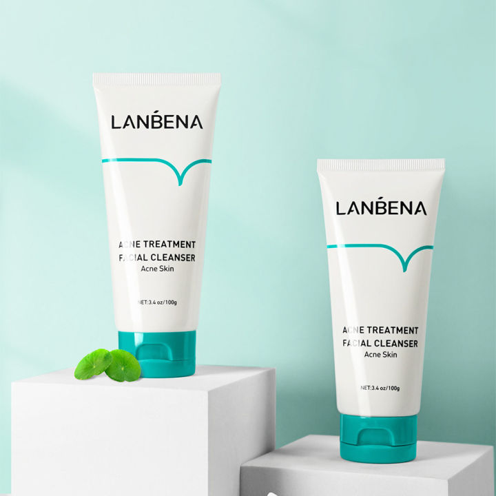 LANBENA Private Label Facial Cleanser Acne Treatment Cleanser 10% ...