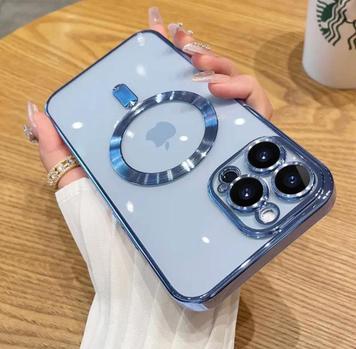 Megnetic%20Charging%20Transparent%20Lens%20Protector%20Case%20For%20iPhone%2011%2012%2013%2014%2015%20Pro%20Max%20Back%20Cover%20Wireless%20Build-in%20Magsafe%20Plating%20Case%20For%20Girls%20Boys%20New%20Fashion%20Cute%20Design%20Case%20-%20Image%208