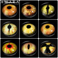 【FASHION】 AMARA YELLOW Color Contact Lenses For Eyes Makeup Beauty Contact Lenses Eye Cosmetic Color Lens Eyes Cosplay Anime Accessories. 