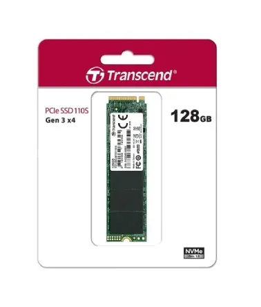 Transcend 110S 128GB M.2 2280 (M-Key) PCIe Gen3x4 SSD Drive Transcend ssd NVME