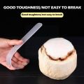 1Pc Portable Coconut Opener Tool Plastic Coconut Meat Removal Durable Long Handle Coconut Soft Knife Kitchen Gadgets. 