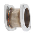 Exhaust Pipe Flange Adapter Durable Perfect Fit Catback Exhaust Muffler Pipe Increase Engine Power for 3 in ID 2 Flange. 