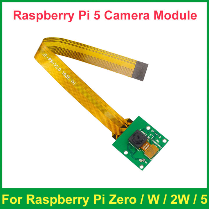 5MP Raspberry Pi 5 Camera Module OV5647 720P 1080P Webcam With FFC for Raspberry Pi Zero W WH 2W