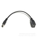 DC 5.5mm x 2.1mm Male to USB Female Adapter Power charging Cable DC5.5.X2.1 mm USB Type A Female Connector Cable Cp-1-48_110B. 