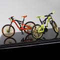 Bicycle Model 1:10 Scale Realistic Shape Alloy Downhill Mountain Bike Toy Birthday Gift. 