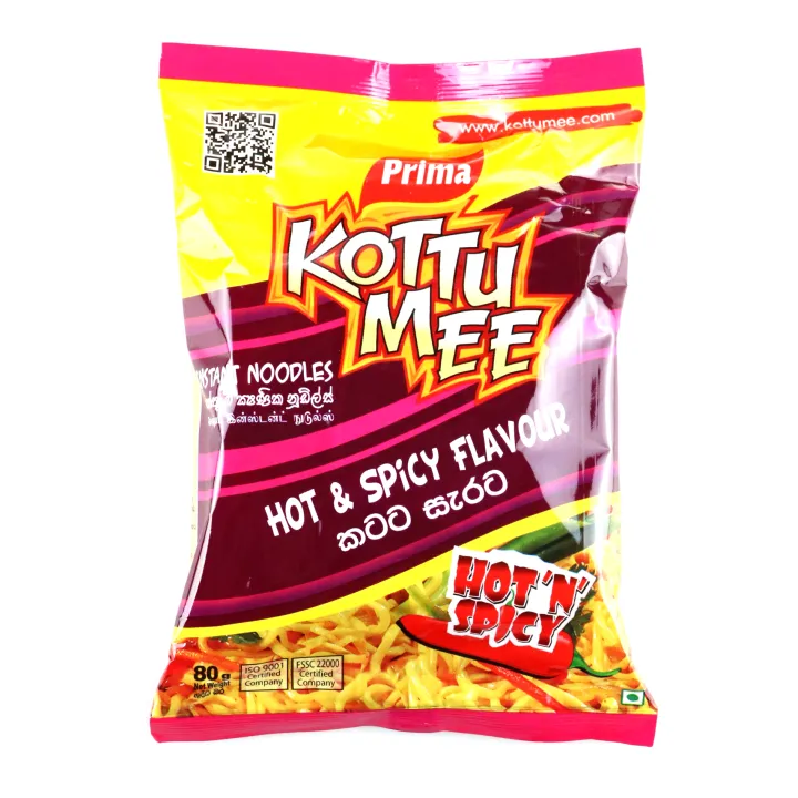 Prima Kottu-Mee Hot & spicy (80g)