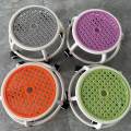 Low Roller Seat Sturdy Footstool Pedicure Stool for office Garage. 