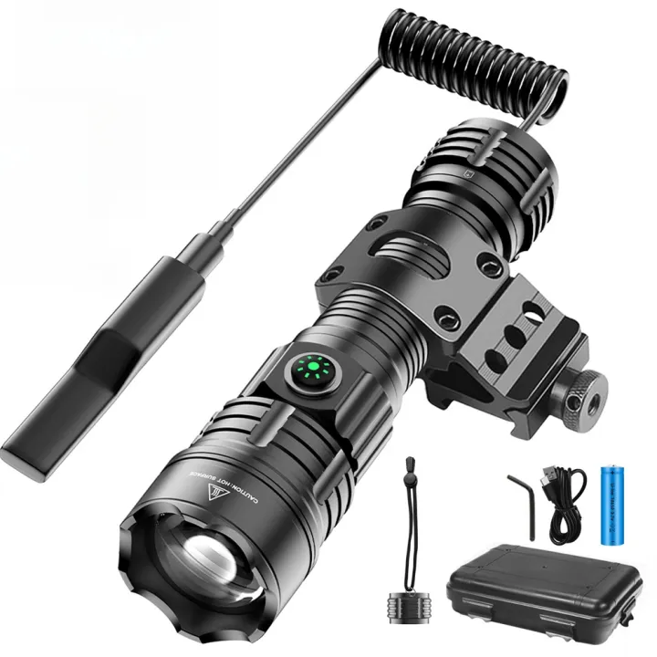 Super Flashlights Torches Ultra Powerful Flashlight USB Rechargeable ...