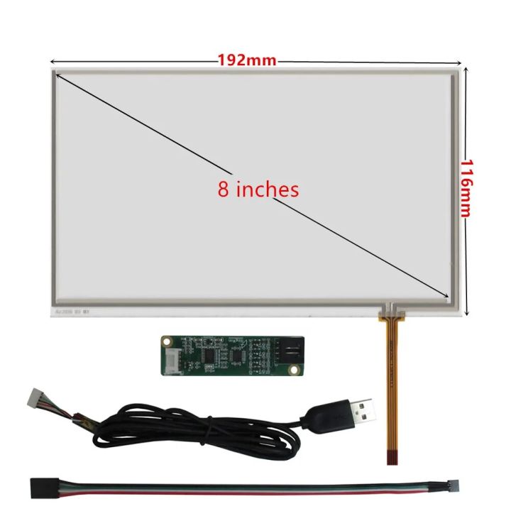 8%20Inch%201024*600%20DIY%20LCD%20Display%20Screen%20Digitizer%20Touchscreen%20Driver%20Control%20Board%20HDMI-Compatible%20Raspberry%20Pi%20Monitor%20Kit%20-%20Image%203