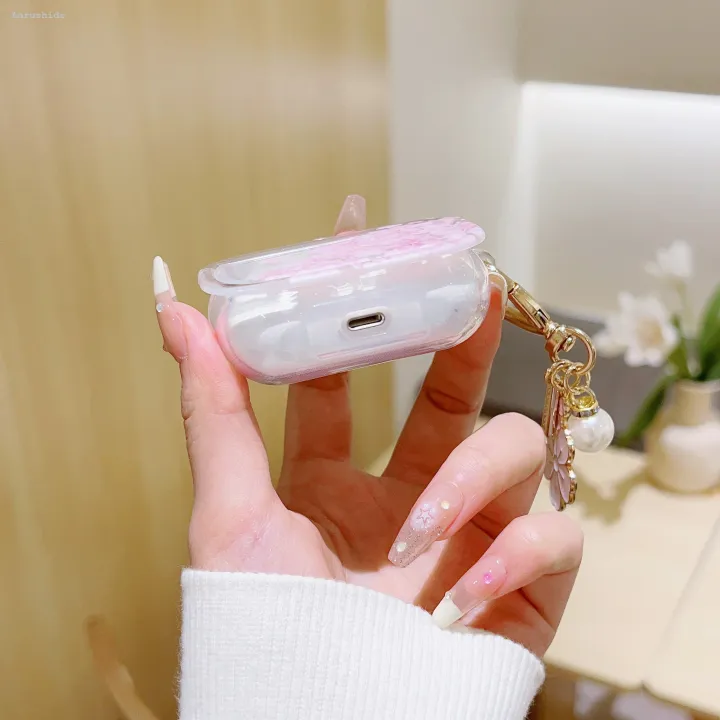 Anrushide%20Sweet%20Pink%20Cherry%20Blossoms%20Flower%20Pearl%20Pendant%20Case%20For%20Apple%20AirPods%20Original%20Pro%202%201%203%20Flowers%20Butterfly%20Earphone%20Cases%20Heart%20Keychain%20-%20Image%205