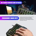 Gaming Keyboard One handed Mechanical Portable Mini Gaming Keypad Game Controller. 