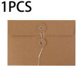 1/4/8Pcs Kraft Envelope Reusable Retro Brown Simple Packing Invitation Card File Writing Letter Covers Paper Envelops Office. 