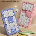 Challenges Slide Board Toy Slide Puzzle Board Toy Portable Size Magnetic Handheld Educational for Teens. 
