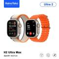 Haino Teko H2 Ultra Max Smart Watch with Hand Gesture Latest 2023 Model AMOLED Display. 