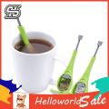 HelloWorld Tea Leaf Filter Silicone Handle Tea Room Tea Spice Infuser. 