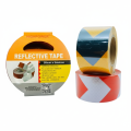 Arrow Safety Reflective Tape - Black And Yellow / Red And White - 50mm X 5M. 