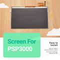LCD Display Screen for PSP3000/ PSP 3000 Replacement Display Screen Total Host Console. 