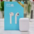 i11 True Wireless Headset Bluetooth 5.0 TWS Earbuds Touch Control Airbuds Earphone with Charging Case. 