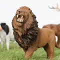 New F imulation Wild Animal Model Africa Animal Elephant Lion Giraffe Bear Action Figure Wildlife Hippo Zebra Crocodile Figurine Kid Eductional Toy Gift. 