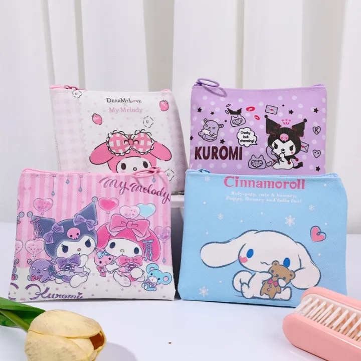 Sanrio%20Kuromi%20Kawaii%20Mini%20Portable%20Zipper%20Pouch%20Cartoon%20Anime%20PU%20My%20Melody%20Cute%20Wallet%20Bag%20Earphone%20Purses%20-%20Image%202