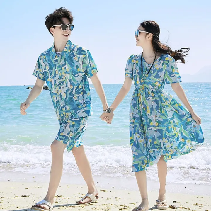 Couple's%20Summer%20Clothing%20Seaside%20Men's%20and%20Women's%20Suits%20Holiday%20Slim%20Looking%20Super%20Fairy%20Sanya%20Photography%20Beach%20Dress%20Yunnan%20Dress%20for%20Travel%20-%20Image%205