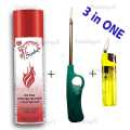 Gas Lighter with Refiller and Free Lighter. 