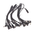 Guitar Effects Pedal Daisy Chain 1 To 2/3/5/6 Ways Guitar Accessories Power Supply Splitter Cable For 9V DC Adapter Plug. 