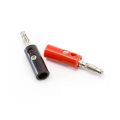 Banana Jack Plug Connector Male Red and Black Pair-4mm. 