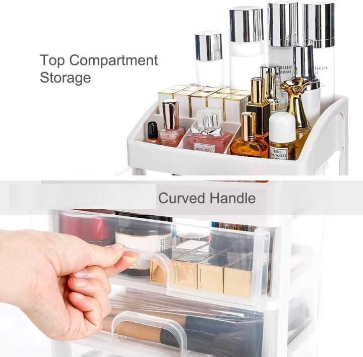 Makeup%20Organizer%20with%201%20Drawer%20Storage%20Unit%20%7C%20Large%20Capacity%20Clear%20Display%20case%20for%20Jewelry,%20Cosmetics,%20Makeup%20and%20Desktop%20Units%20(Size%20-%20270mm%20x%20170mm%20x%20235mm%20-%20Image%205