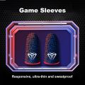 Withoutyou Set of fingertip gaming finger sleeves, anti-slip and sweat-proof fingertip Luxury gaming pieces, 10 player mobile game gloves, touch screen, breathable. 