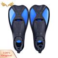 SuperRide Swimming Flipper Professional Diving Fins for Adults Short Blade Flippers for Swimming Snorkeling Leg Strength Training Unisex Drainage Swim Fins. 