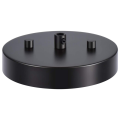 Ceiling Lighting Canopy Kit Pendant Light Plate Cover with All Mounting Hardware for Chandelier or Pendant Light Black. 
