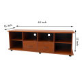 New TV stand - XL  size - Melamine 12 mm wood  - 5 year warranty -Brown colure. 