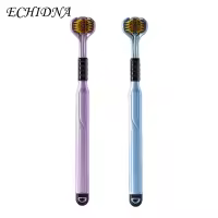 INNOVATIVE DESIGN: This three-sided toothbrush provides a new and unique experience for brushing your teeth, and its unconventional shape design can clean hard-to-reach areas.
