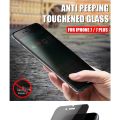 anti-peeping Tempered Glass Protective Film for IPhone 13 11 12 Pro X XS Max XR 6 6S 7 8 Plus 5 5S SE Privacy Screen Protector. 