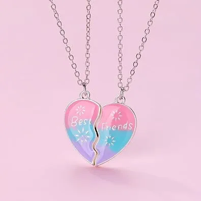 El%20Regalo%202%20PCs%20BFF%20Best%20Friend%20Forever%20Split%20Magnetic%20Hearts%20Matching%20Pendant%20Necklaces%20Set-%20Friendship%20Day%20Gift%20for%20Besties(FROM%20INDIA)NUZ%20-%20Image%203